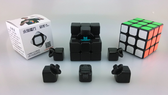 YJ GuanLong 3x3x3 Magic Cube Black